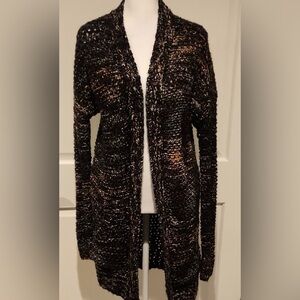 Vintage Maurices open knit duster style cardigan M